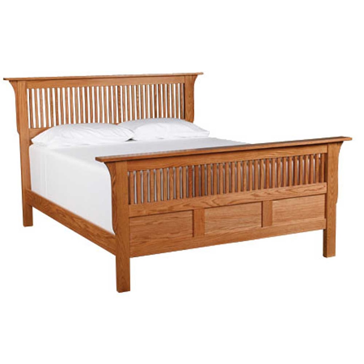 Simply Amish Prairie Mission California King Panel Bed