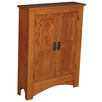 Prairie Mission Media Storage Cabinet