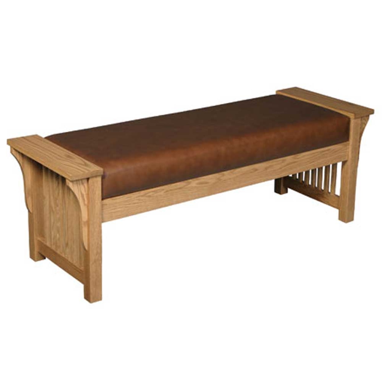 Simply Amish Prairie Mission Mission Bench