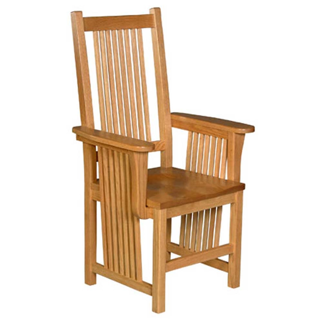 Simply Amish Prairie Mission Arm Chair