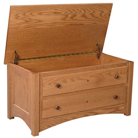 Blanket Chest with False Fronts