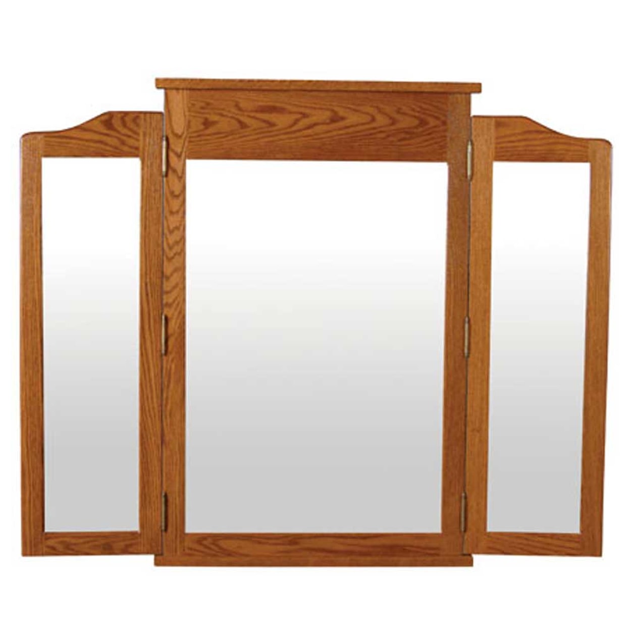 Simply Amish Shaker Amish Tri-View Mirror