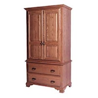 Classic Tall Armoire on Chest