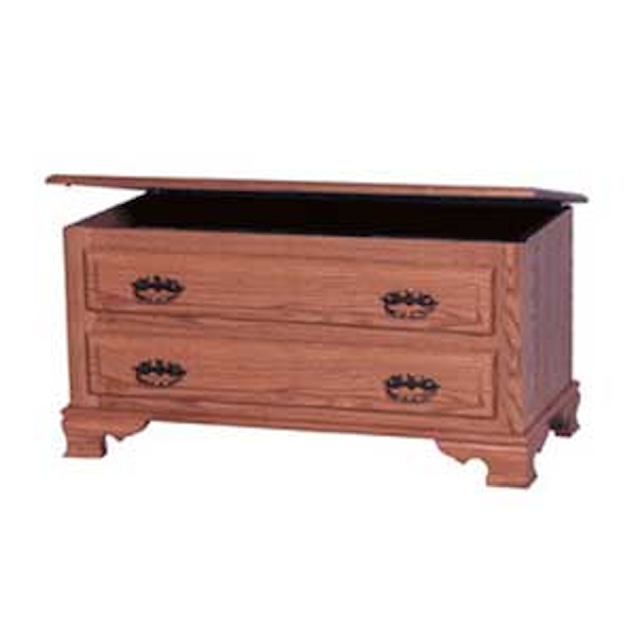 Simply Amish Classic Blanket Chest with False Fronts