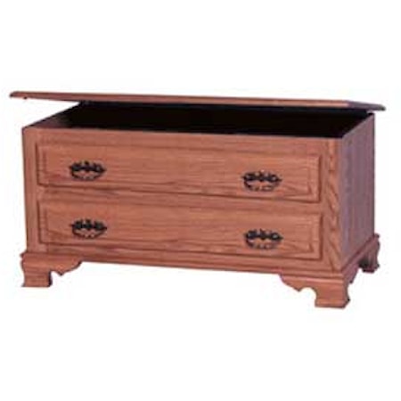 Blanket Chest with False Fronts