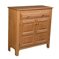 Country 1-Drawer Pie Safe