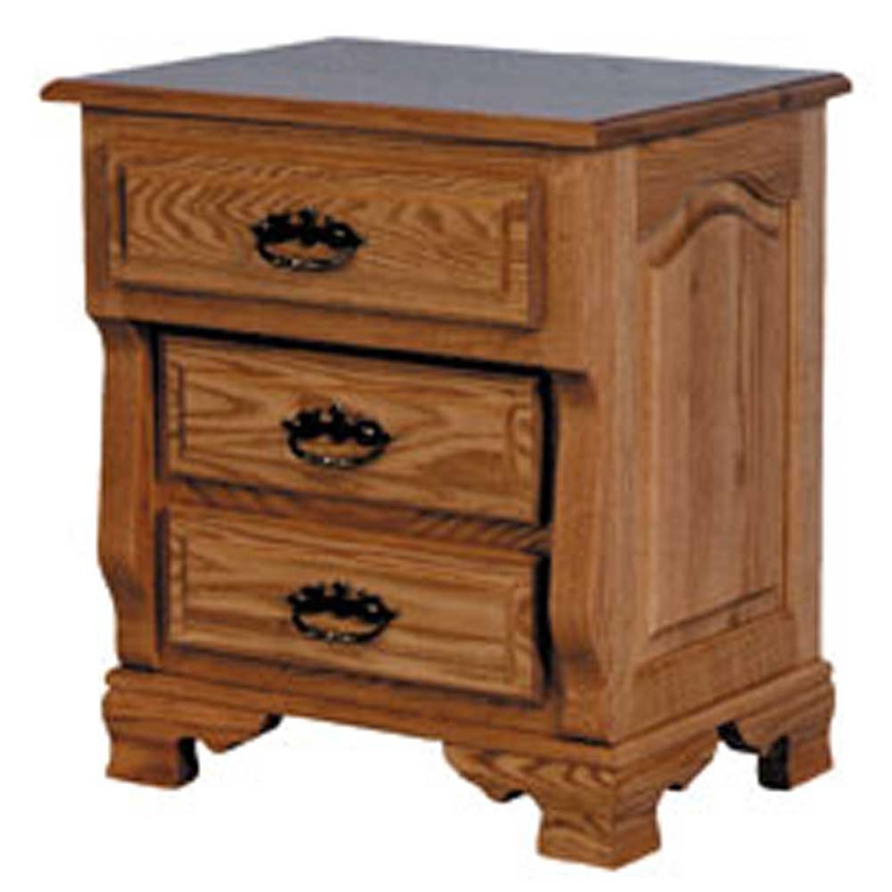 Simply Amish Heritage Amish Bedside Chest