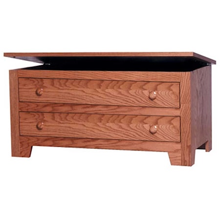 Blanket Chest with False Fronts