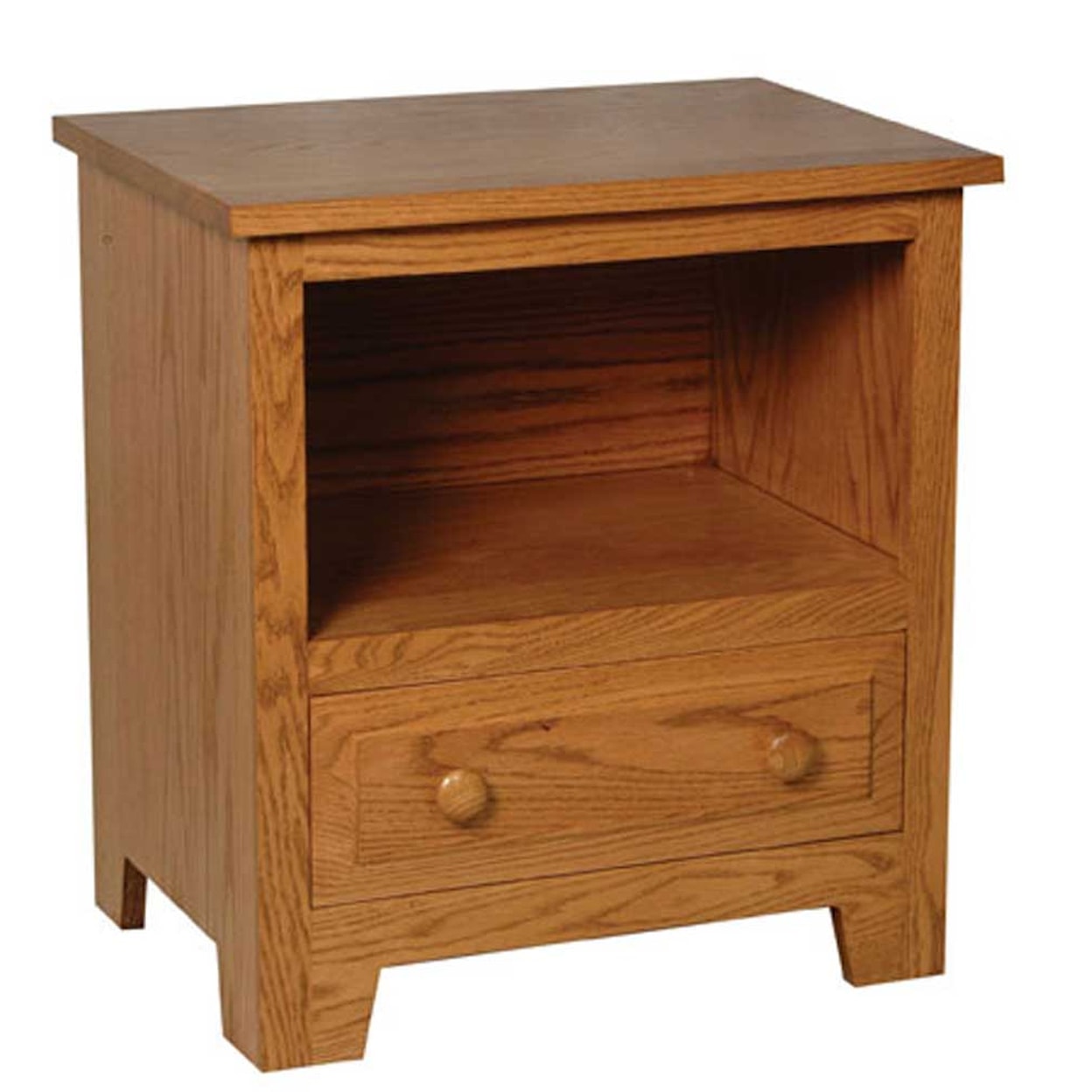 Simply Amish Homestead Amish Nightstand w/ Opening
