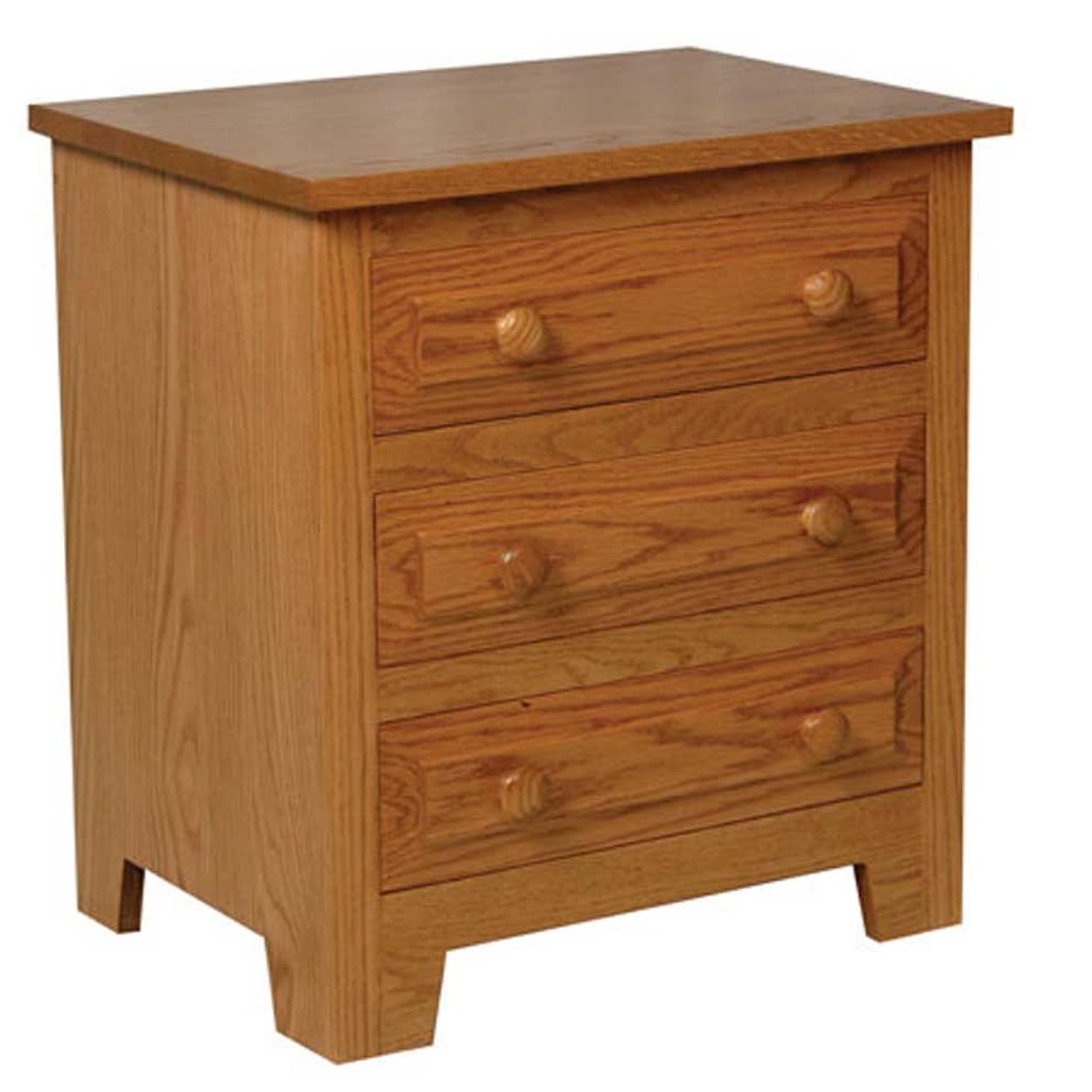 Simply Amish Homestead Amish Bedside Chest