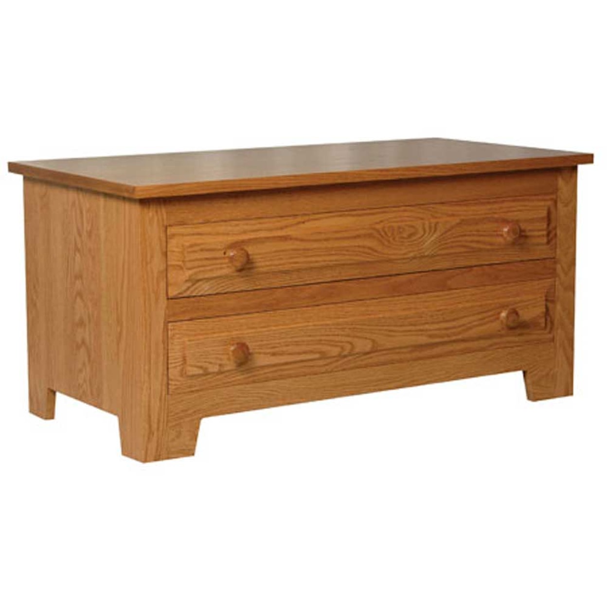 Simply Amish Homestead Amish Blanket Chest with False Fronts