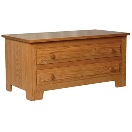 Blanket Chest with False Fronts