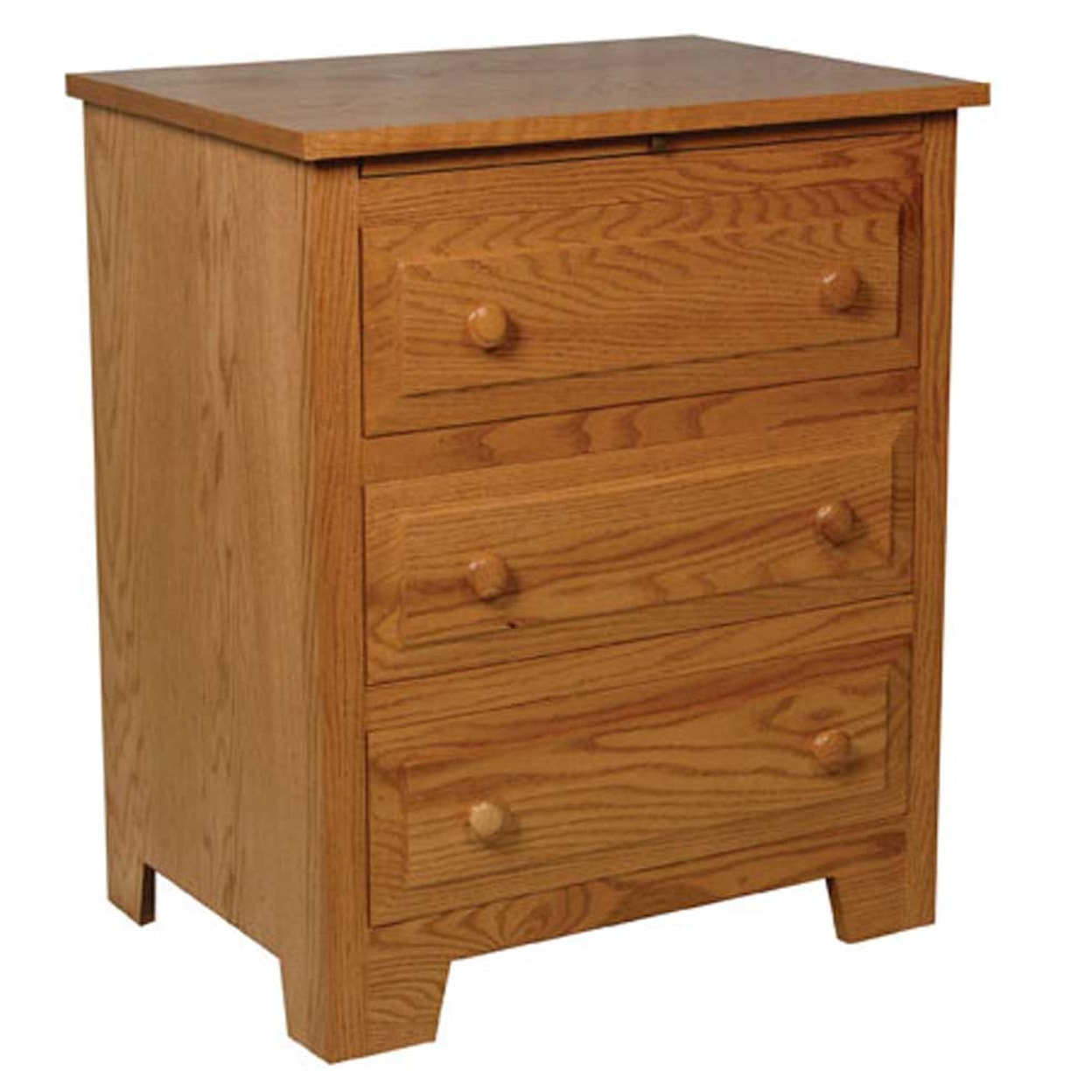 Simply Amish Homestead Amish Deluxe Bedside Chest