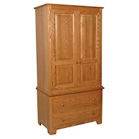 Tall Armoire on Chest