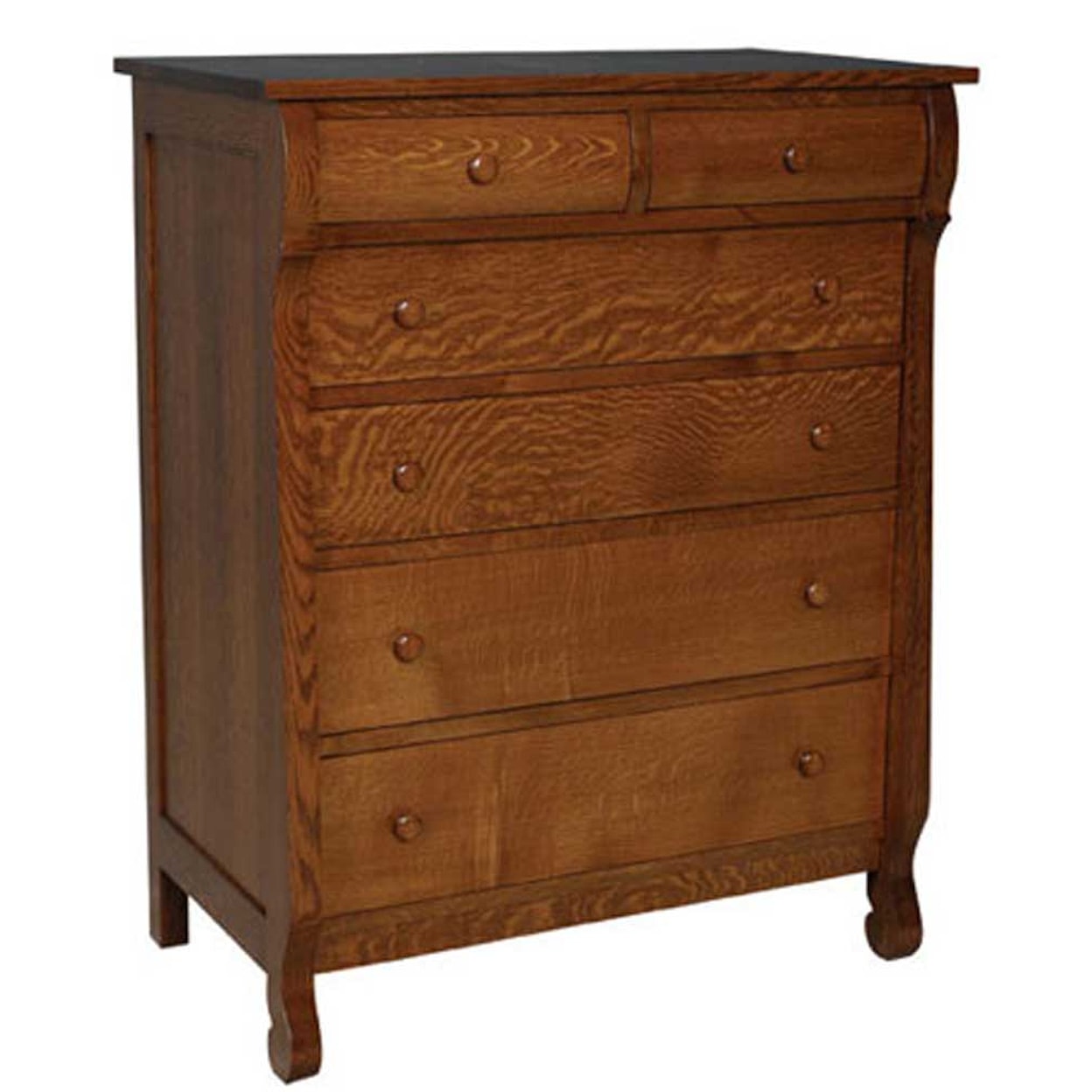 Simply Amish Empire 6 Drawer Chest