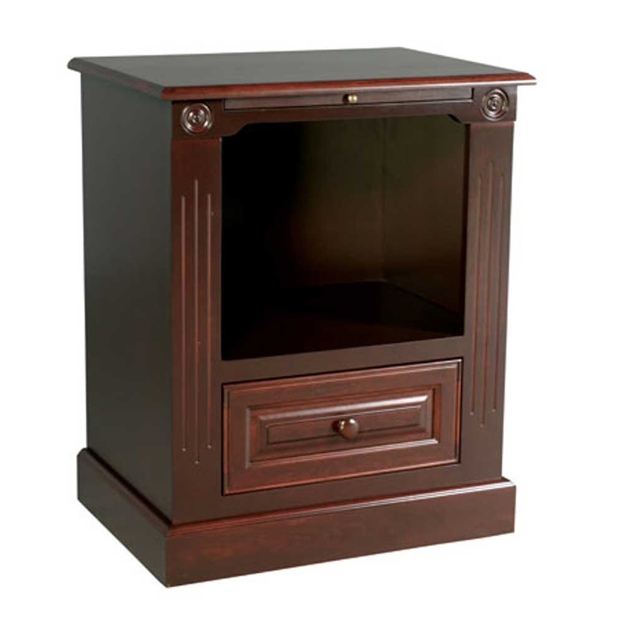 Simply Amish Imperial Amish Deluxe Nightstand with Opening