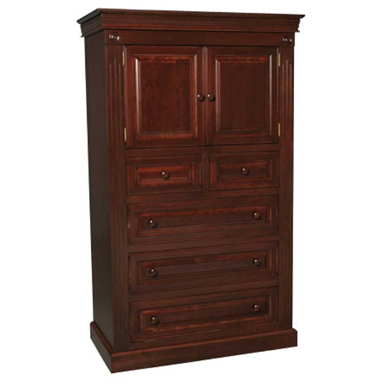 Simply Amish Imperial Amish Chest Armoire