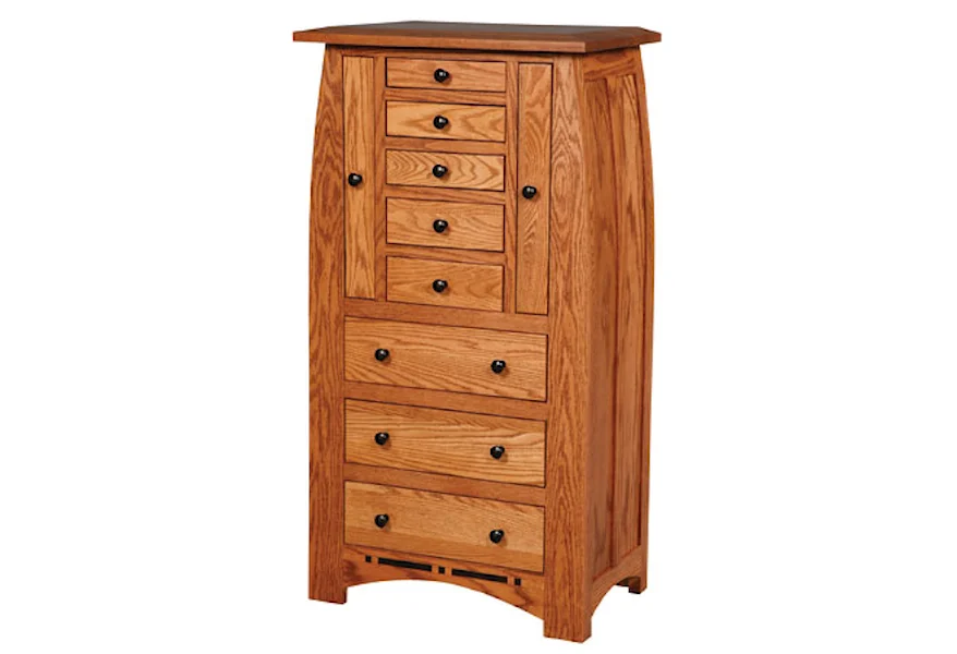 Aspen Jewelry Armoire by Simply Amish at Mueller Furniture