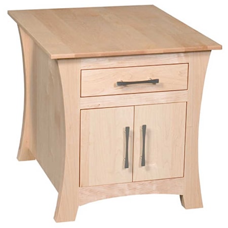 Cabinet End Table