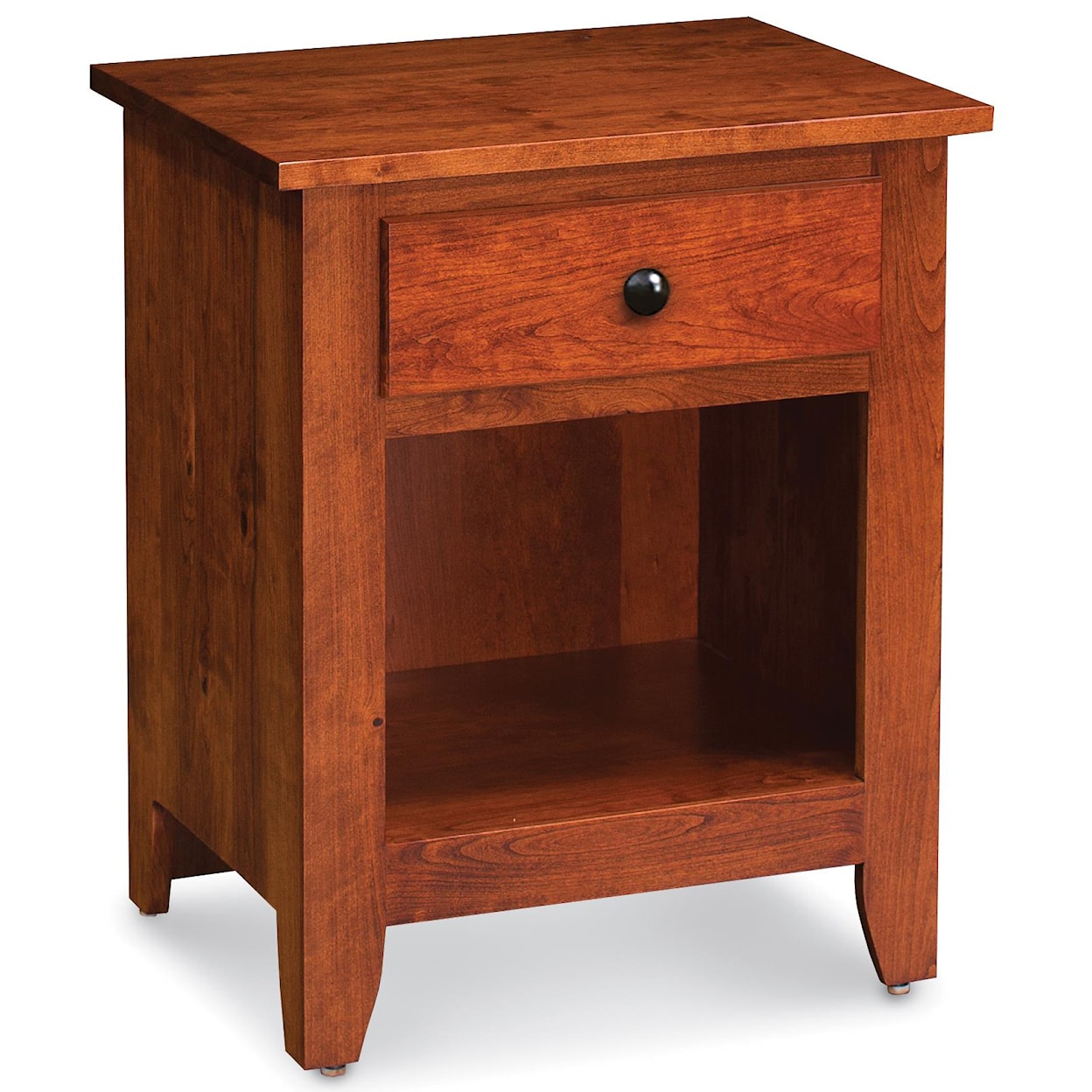 Simply Amish Shenandoah Nightstand with Opening