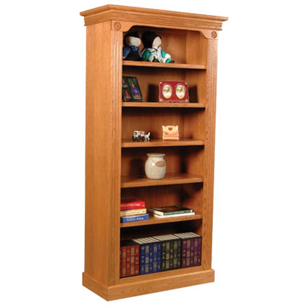 Simply Amish Imperial Amish Open Bookcase