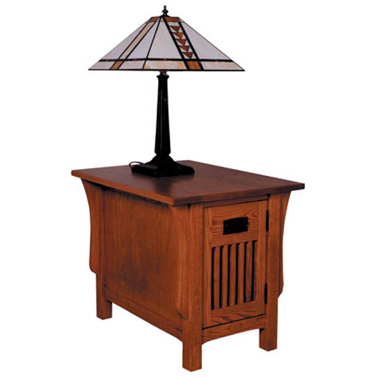 Simply Amish Prairie Mission Door End Table