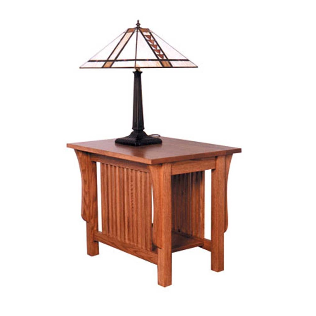 Simply Amish Prairie Mission End Table