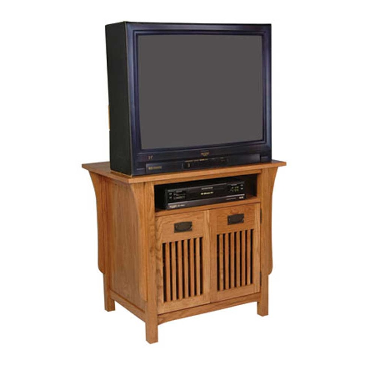 Simply Amish Prairie Mission TV Stand with Doors