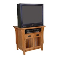 Prairie Mission TV Stand with Doors