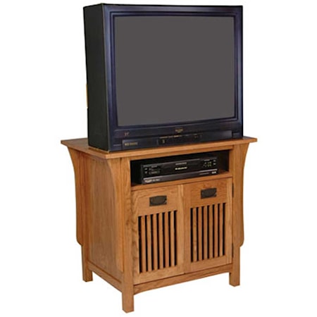 TV Stand with Doors
