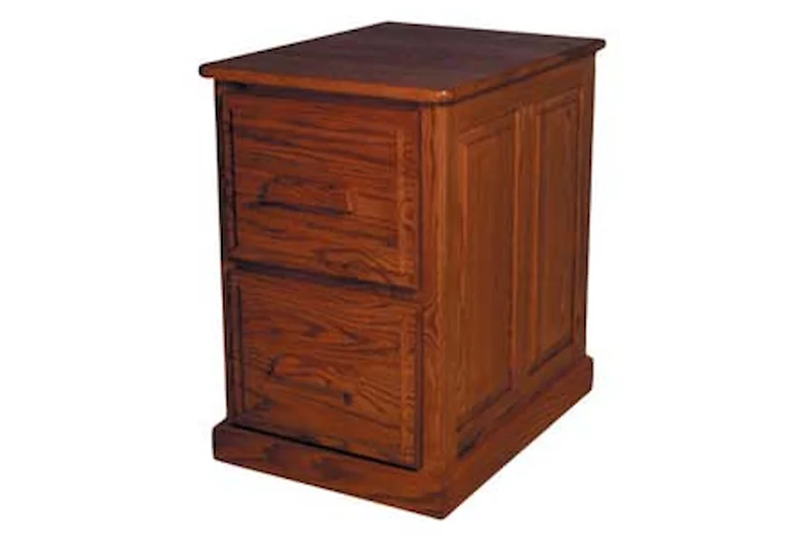 Classic 2-Drawer File Cabinet by Simply Amish at Mueller Furniture