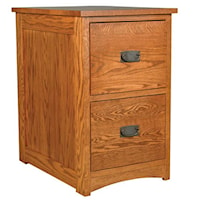 Prairie Mission 2-Drawer File Cabinet