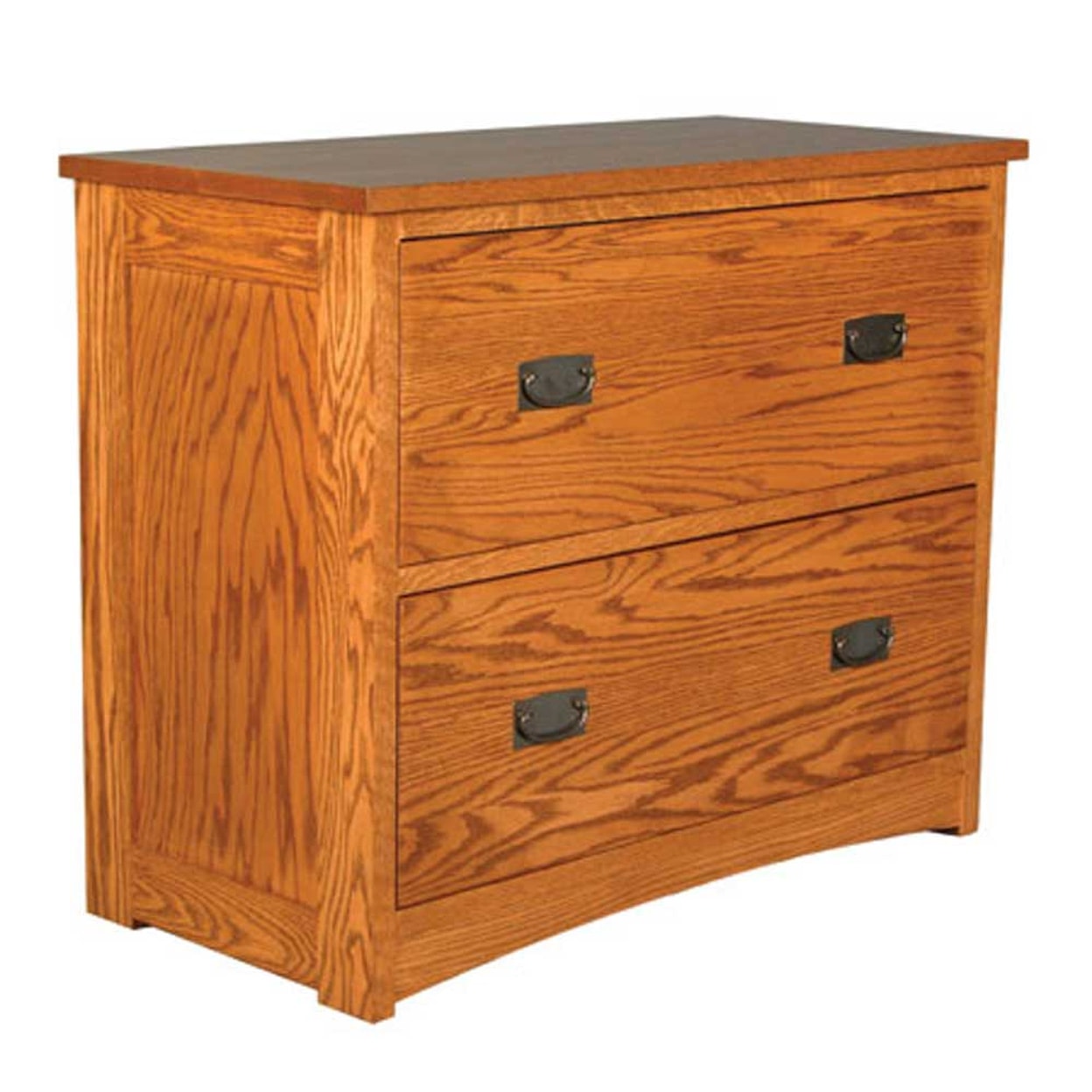 Simply Amish Prairie Mission Lateral File Cabinet