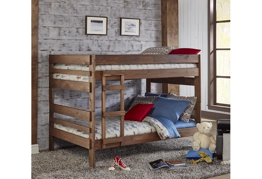 607 Chestnut Full over Full Bunk Bed by Simply Bunk Beds at Furniture Fair - North Carolina