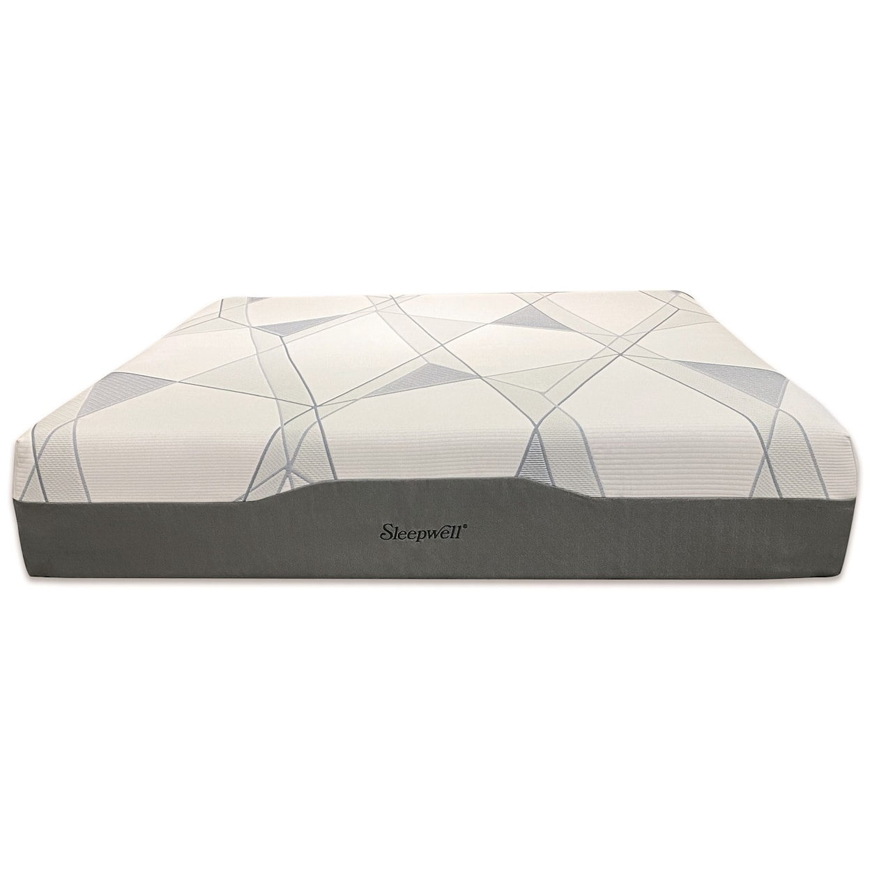 Sleepwell SWF1200 Plush Queen 11" Plush Gel Memory Foam Mattress