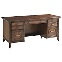 Isle of Palms Credenza with Built-In Outlets, USB and Phone Ports