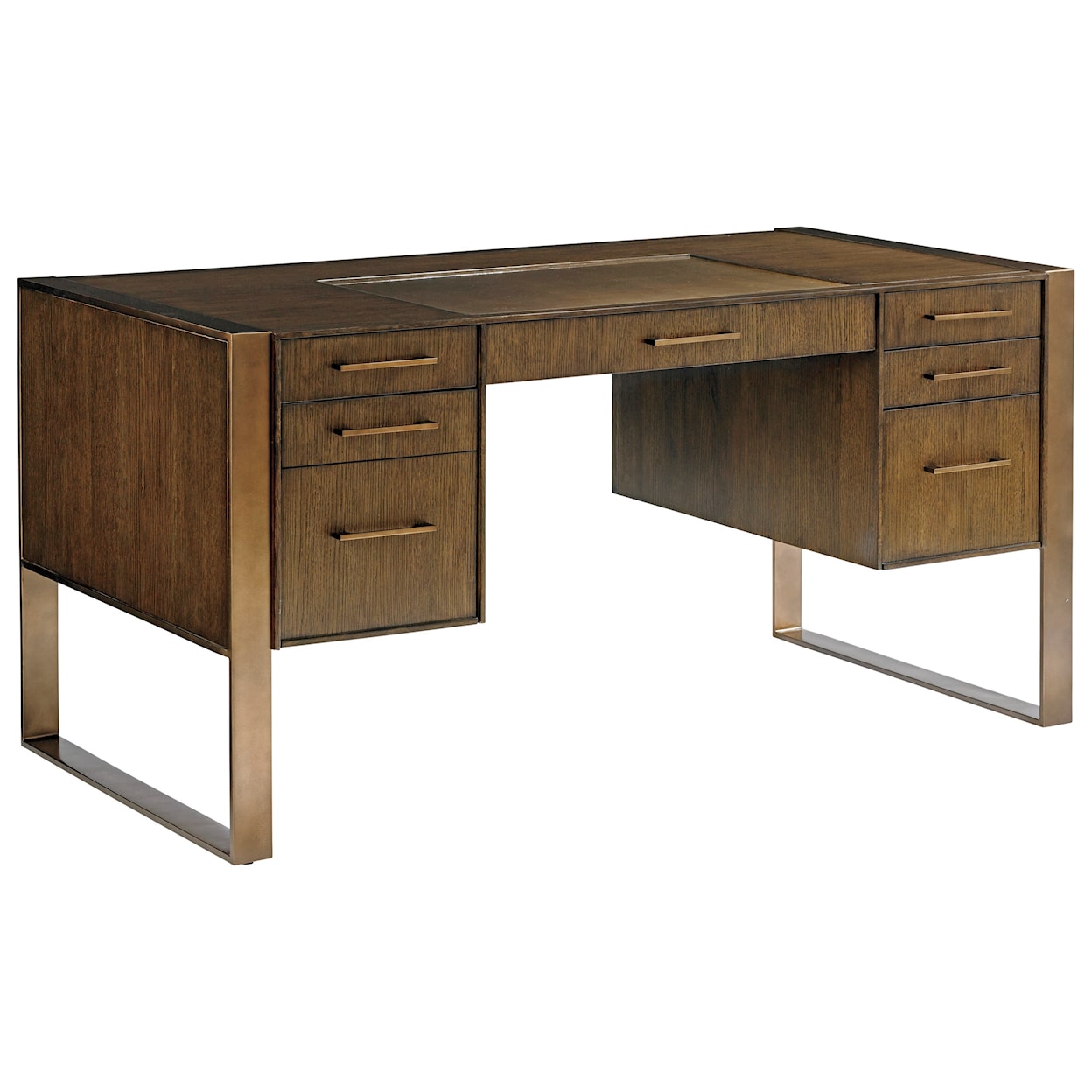 Sligh Cross Effect Modern Structure Desk