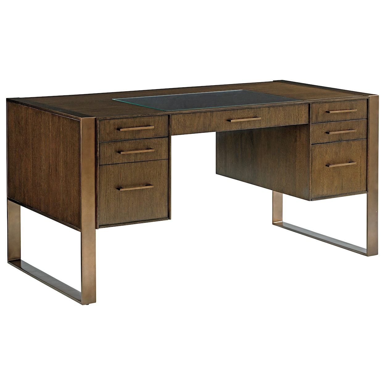 Sligh Cross Effect Modern Structure Desk