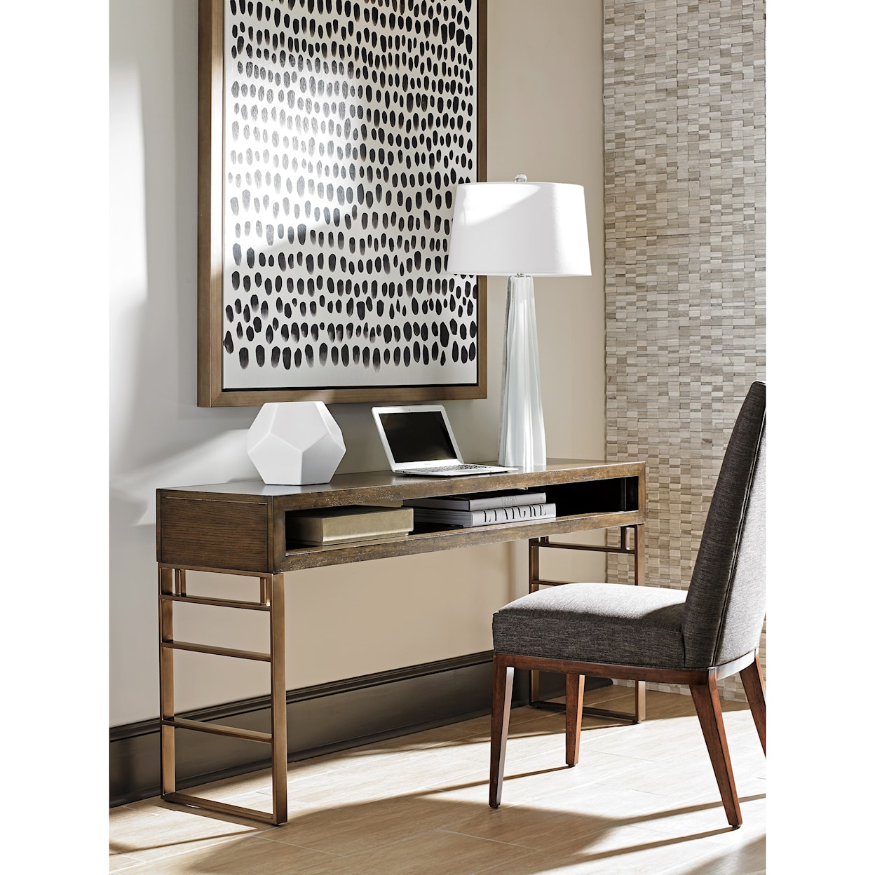 Sligh Cross Effect Modern Office Console