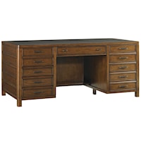 Bal Harbour Double Pedestal Desk