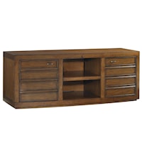 Plantation Bay TV Console with Two Doors