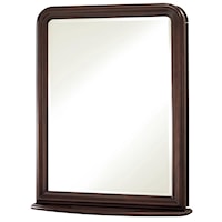 Vertical Mirror with Pull-Out Accessory Storage & Coin Tray