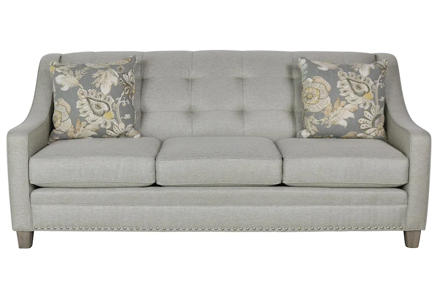 203  Transitional Sofa by Smith Brothers at Sprintz Furniture