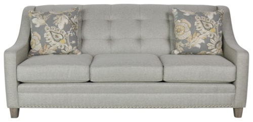 Transitional Sofa With Tufting