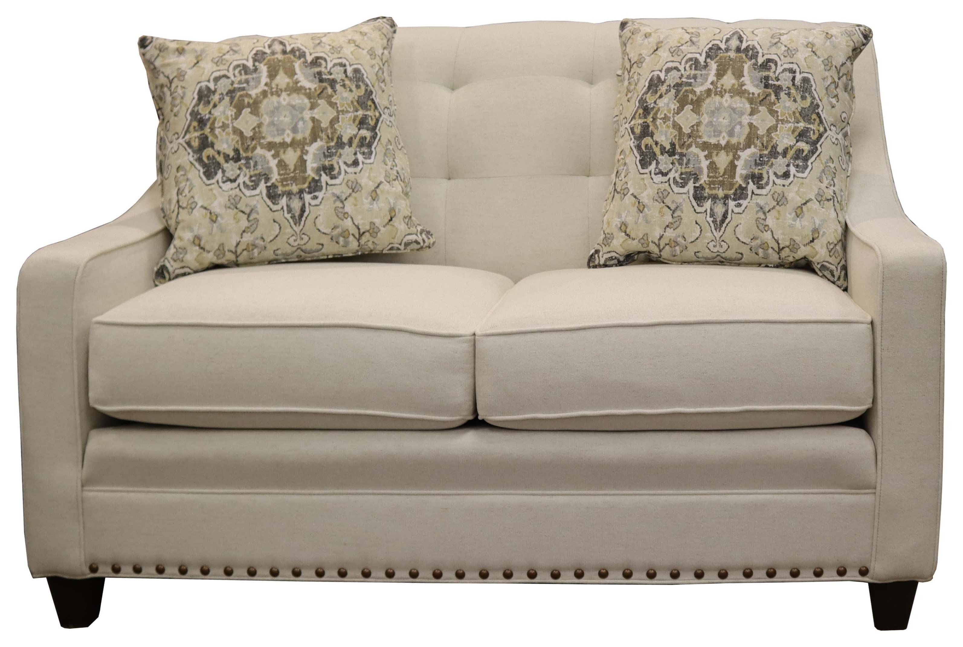 Transitional Loveseat
