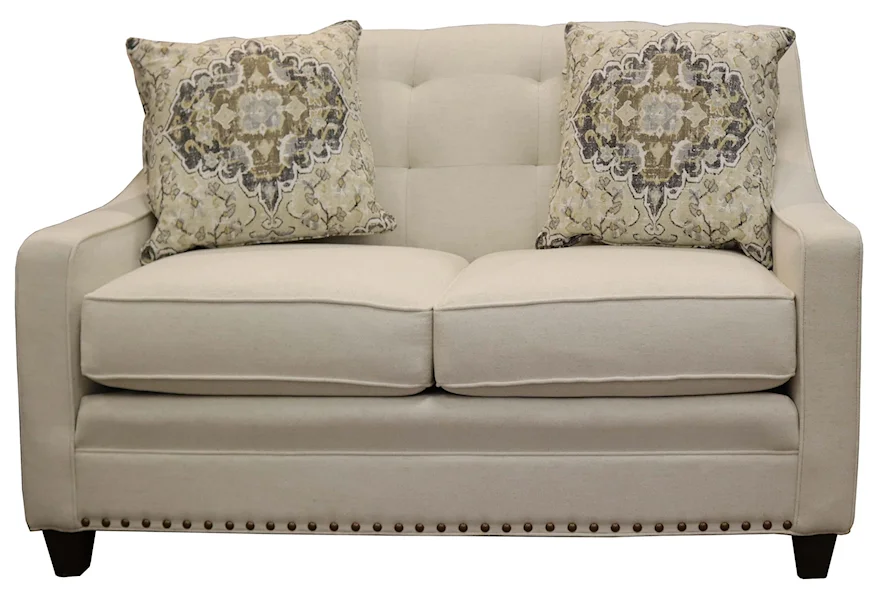 203  Transitional Loveseat by Smith Brothers at Godby Home Furnishings