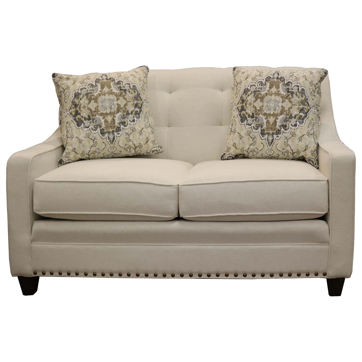 Smith Brothers 203 Transitional Loveseat