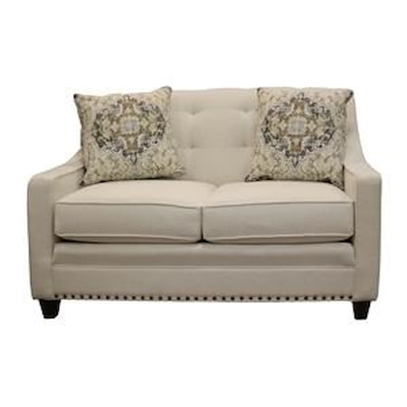 Transitional Loveseat
