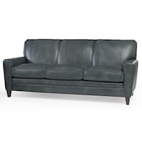 Sofa with Tapered Track Arms