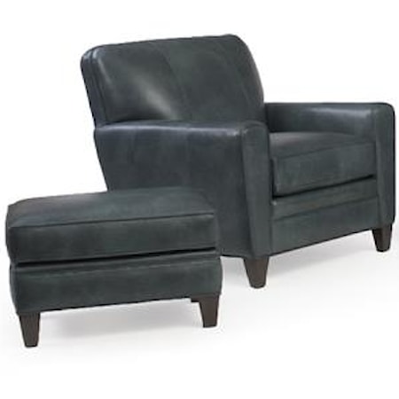 Chair &amp; Ottoman Set